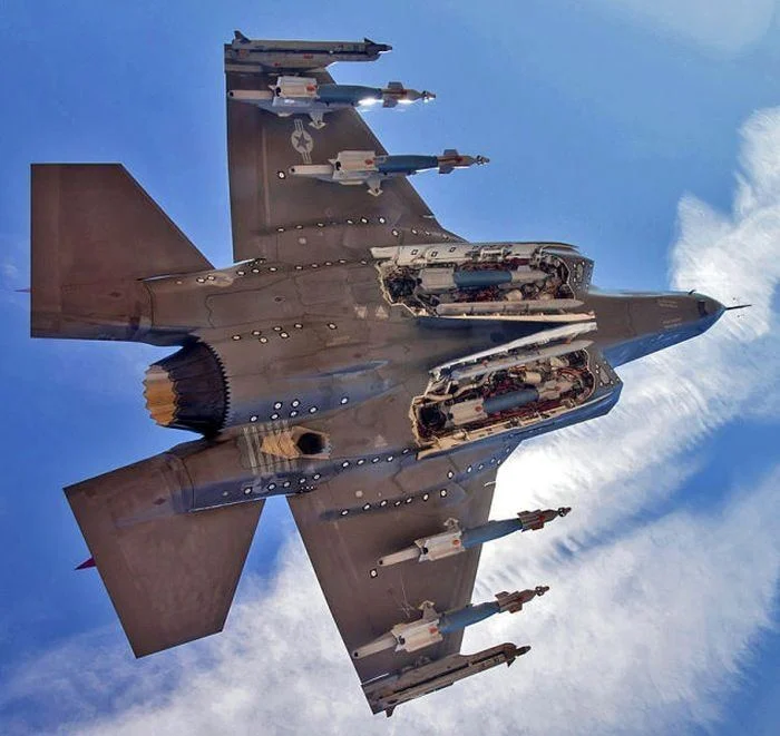 F 35 With Weapons Bays Open